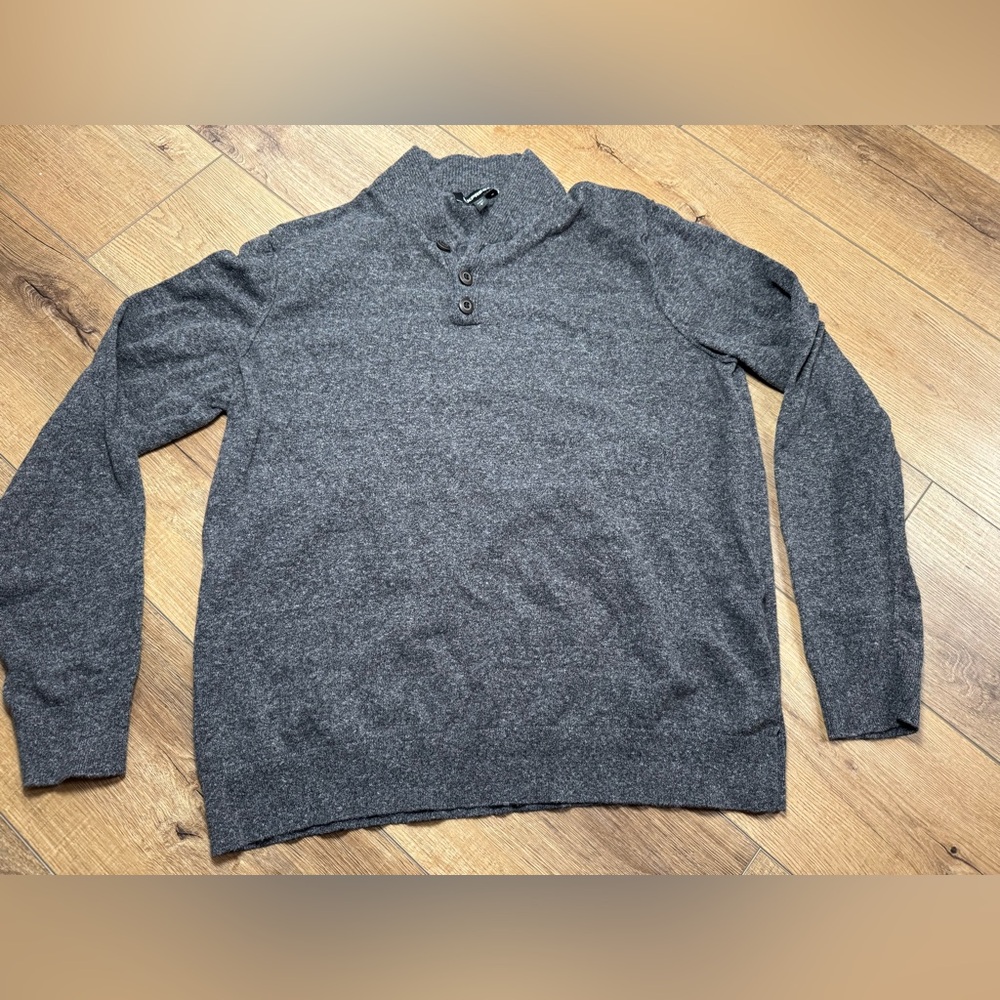 Express Charcoal Crewneck Sweater